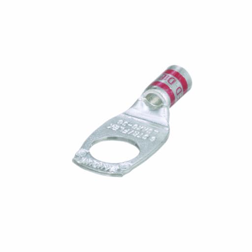 Panduit Corp - Panduit LCAX8-38-L Pan-Lug™ Copper 1 Hole Straight Tongue Compression Lug