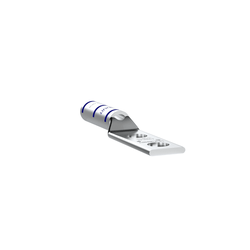 Panduit Corp - Panduit LCCX6-14A-L 6 AWG 2-Hole Copper Compression Lug