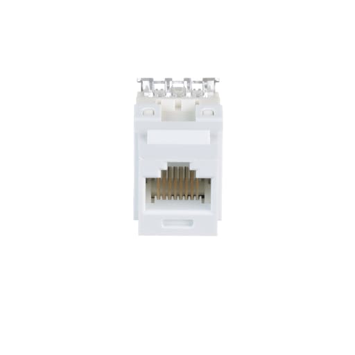 Panduit Corp - Panduit NK688MWH UTP RJ45 Cat 6 Punchdown Keystone Jack Module, White