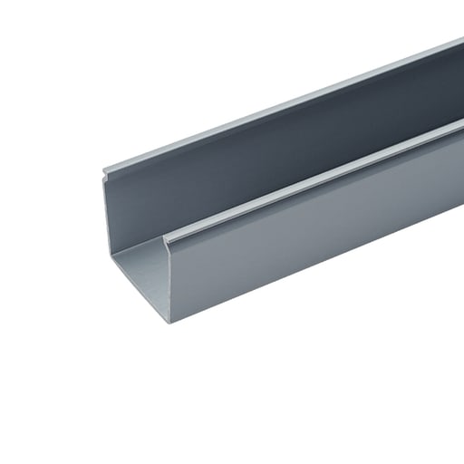 Panduit Corp - Panduit FS4X4LG6NM Solid Raceway,PVC,4"X4"X6',LGRY,NM