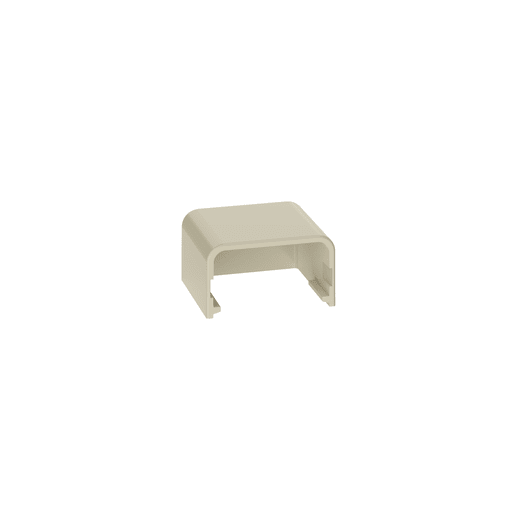 Panduit Corp - Panduit ECF3EI-E Surface Raceway, LD3 Low Voltage End Cap, Electric Ivory