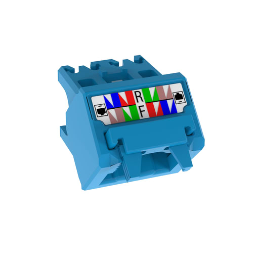 Panduit Corp - PAN CJUDCAPBU-X 45. Angled Wire Cap
