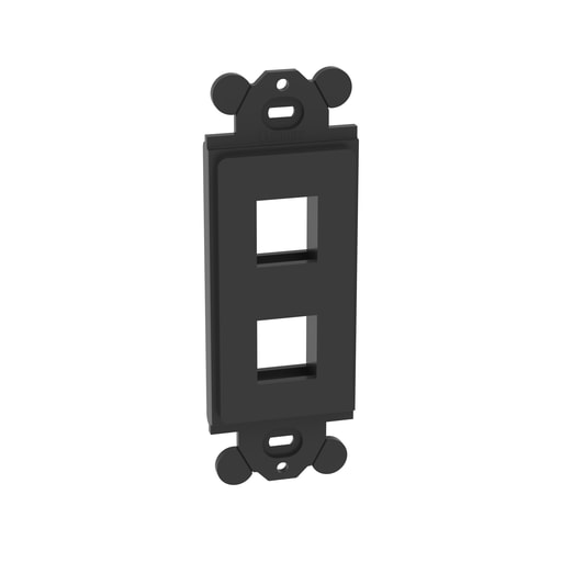 Panduit Corp - PAN NK2RMFBL NetKey® Adapter, 2-Por