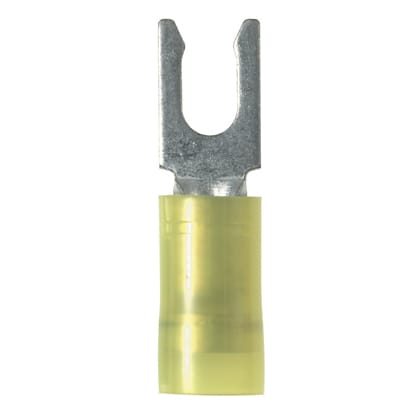 Panduit Corp - Panduit PN10-8LF-L Nylon Insulated Locking Fork Terminal