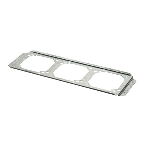 Panduit Corp - Panduit PRBS16 Rigid Box Mounting Bracket, Silver, Steel, PK50