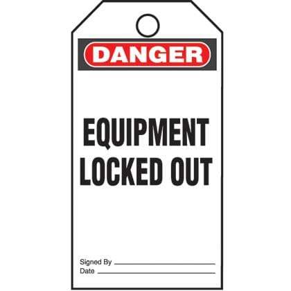 Panduit Corp - Panduit PVT-96 PVT-96 Safety Tag