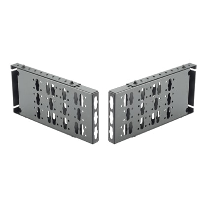 Panduit Corp - Panduit R2PPDUB 2-Post Rack PDU Mounting Bracket Kit, Steel, Black