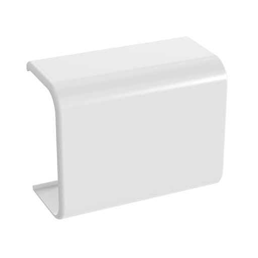 Panduit Corp - Panduit CF10WH-X White PVC Low Voltage Raceway Coupler