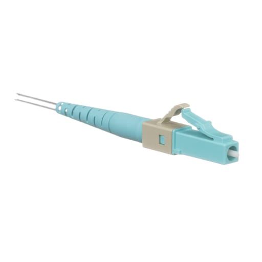 Panduit Corp - Panduit FLCS2/9SOCPXAQ Fusion Splice LC Connector, OM3/OM4/OM5, Aqua
