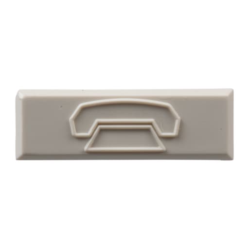 Panduit Corp - Panduit CIPIW-C Icon, Phone Image, Off White
