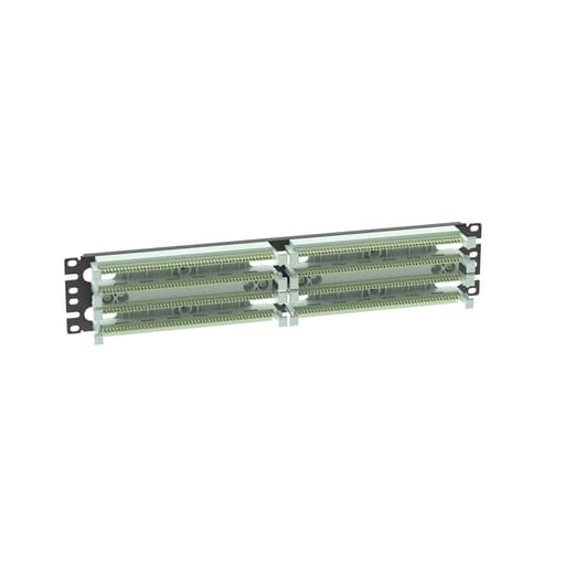 Panduit Corp - Panduit P110B1004R2Y 110 Punchdown Kit With Bases With 4 Pair Connector Black
