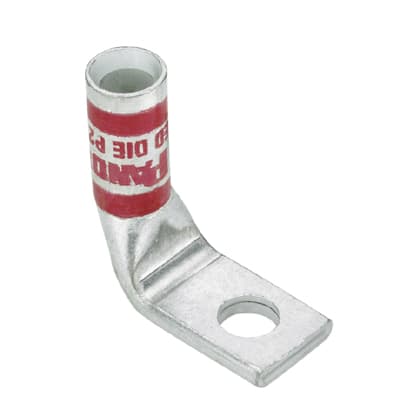 Panduit Corp - Panduit LCA500-12F-6 Pan-Lug™ Copper 1 Hole 90. Tongue Compression Lug