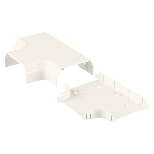 Panduit Corp - Panduit T70TWH Surface Raceway, T-70 Tee Fitting, White