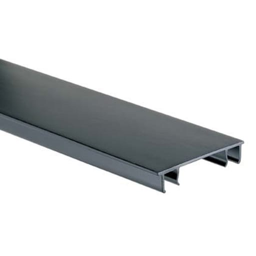 Panduit Corp - Panduit HC2LG6 Hinged Duct Cover, PVC,2"W X 6',LGray
