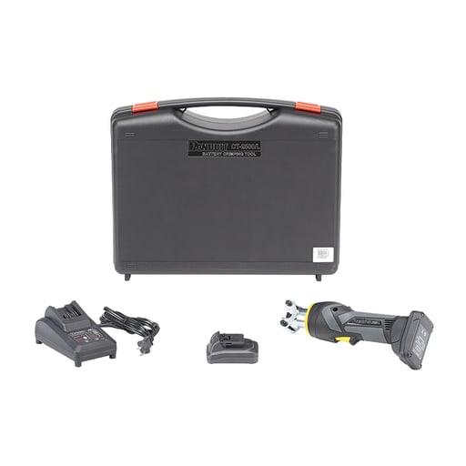 Panduit Corp - Panduit CT-2500/L Battery Powered Crimping Tool, Black Finish