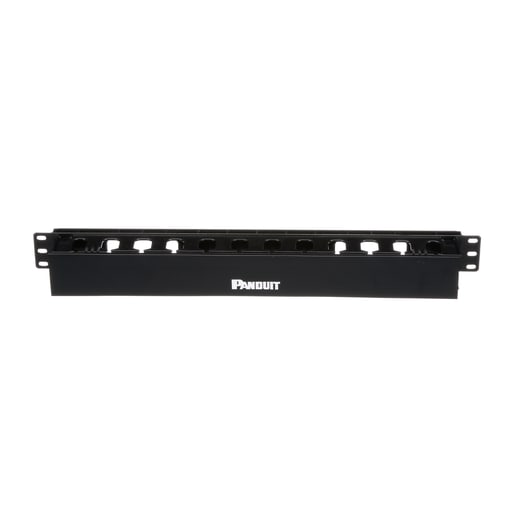 Panduit Corp - Panduit WMPLFSE Horizontal Single-Sided Manager, 1RU, 2.7 in. Depth