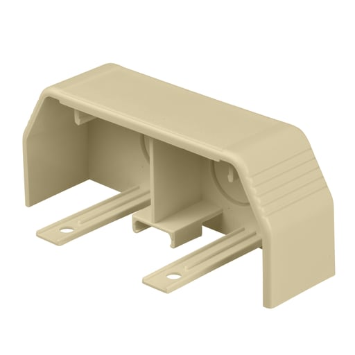 Panduit Corp - Panduit T70ECEI Surface Raceway, T-70 End Cap, Electric Ivory