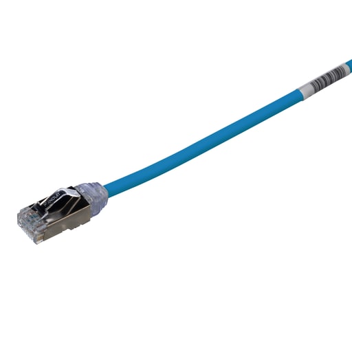 Panduit Corp - Panduit STP28X2MBU Cat 6A 28 AWG Shielded Patch Cord, 2m, Black