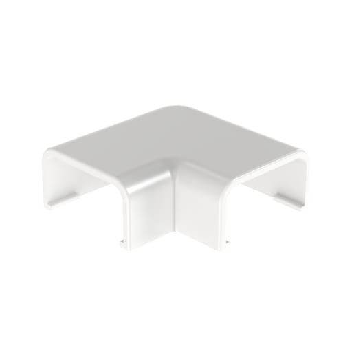 Panduit Corp - Panduit RAF3WH-E Surface Raceway, LD3 Low Voltage Right Angle Fitting, White