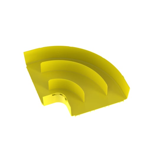 Panduit Corp - Panduit FRRA12X4YL FiberRunner® Horizon