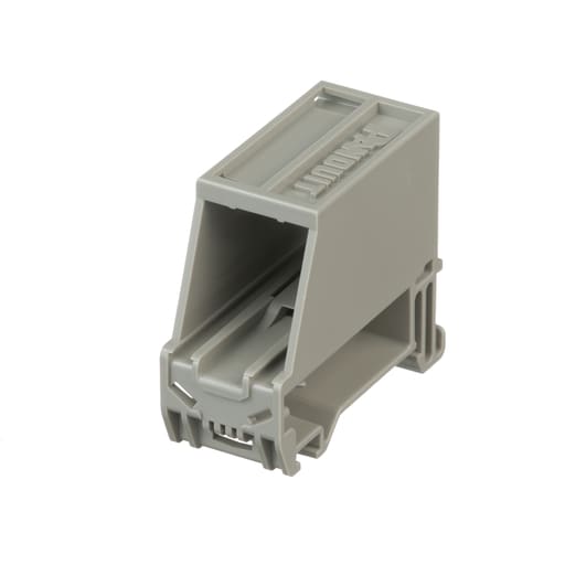 Panduit Corp - Panduit CADIN1IG Single DIN Rail Mount Adapter with Label