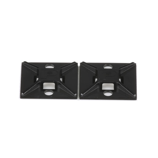 Panduit Corp - Panduit ABM2S-AT-C0 Cable Tie Mount, Hi Tmp. Adh., 1"x1" (25.4mm x 25.4mm), WRBL