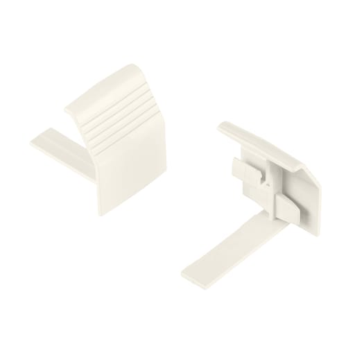 Panduit Corp - Panduit T70BCWH-X Surface Raceway, T-70 Base Coupler, White