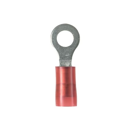 Panduit Corp - Panduit PN18-8R-M 22-18 AWG Nylon Insulated Ring Terminal