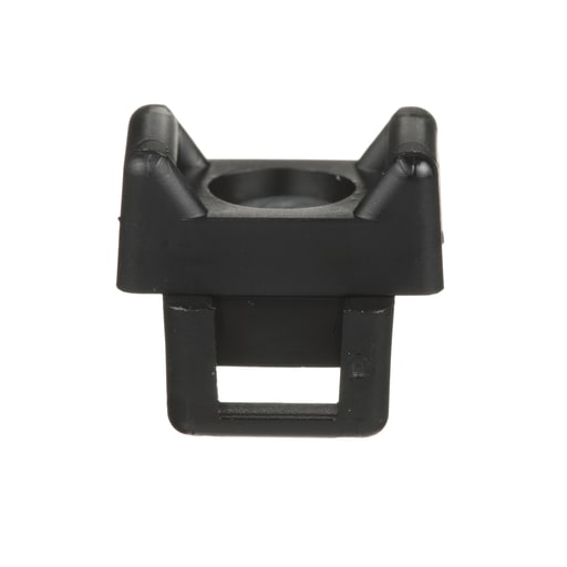 Panduit Corp - Panduit TM3-X2-C0Y Swivel Cable Tie Mount, Black, UV PA 6.6, PK100
