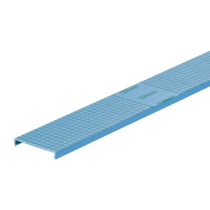 Panduit Corp - Panduit C1IB6 Wiring Duct Flush Cover, PVC, 1"W X 6ft, Intrinsic Blue