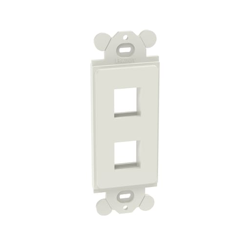 Panduit Corp - PAN NK2RMFIW NetKey® Adapter, 2-Por