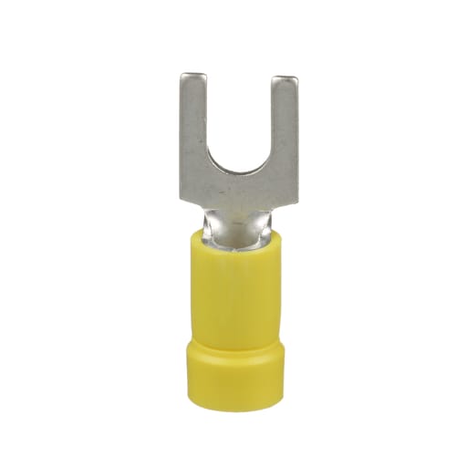 Panduit Corp - Panduit PV10-10F-L Vinyl Insulated Fork Terminal - #14-10, #10bolt