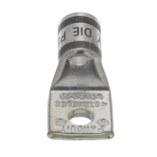 Panduit Corp - Panduit LCAX4-10-L Pan-Lug™ Copper 1 Hole 45. Tongue Compression Lug