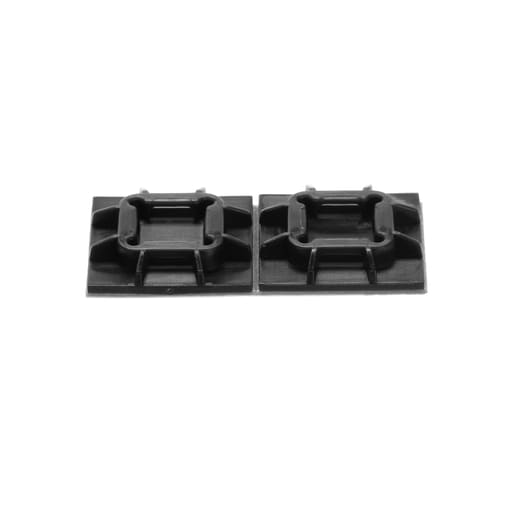 Panduit Corp - Panduit SGABM20-AV-C300 Super Grip Adhesive Mount, VHB Adh., .75" x .75" (19.1mm x 19.1mm), HSWRBL