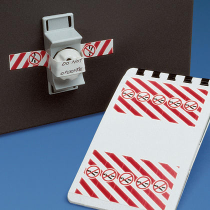 Panduit Corp - Panduit PSL-CBWL Warning Strip Label