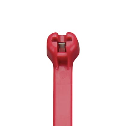 Panduit Corp - Panduit BT2S-M2 Barb Tie, Red, PA6.6, 8"L, 50lb, PK1000