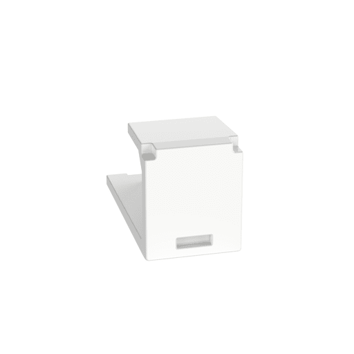 Panduit Corp - Panduit CMBWH-X 1-Port White ABS Blank Module