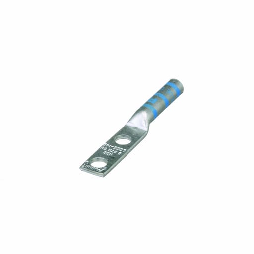 Panduit Corp - Panduit LCC6-14B-L Pan-Lug™ Copper 2 Hole Straight Tongue Compression Lug