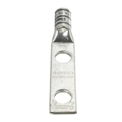 Panduit Corp - Panduit LCD2/0-12-X Pan-Lug™ Copper 2 Hole 90. Tongue Compression Lug