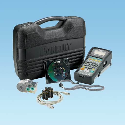 Panduit Corp - Panduit LS8EQ-KIT-ACS PanTher™ Hand-Held Thermal Transfer Printer with QWERTY Keypad Kit
