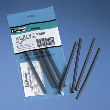 Panduit Corp - Panduit HSTTA75-Y Damp-Shrink™ 3:1 Flexible Dual Wall Adhesive Lined Heat Shrink Tubing