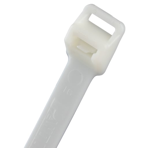 Panduit Corp - Panduit PRT6EH-C Cable Tie, Releasable, 22.2"L (564mm), Extra-Heavy, Nylon, Natural