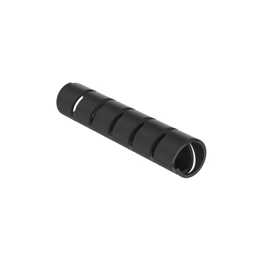 Panduit Corp - Panduit T25R-C20Y T25R-C20Y Spiral Wrap, Black, Fire Resistant PE, 0.1875" Min Dia., PK1