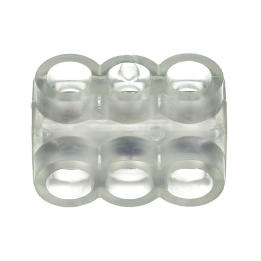 Panduit Corp - Panduit PCSB2/0-3S-6Y Multi-Tap Mechanical Connector, Single Sided, Tin Plate Aluminum, PK6