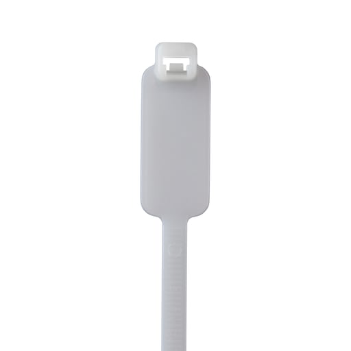 Panduit Corp - Panduit PLM2S-D Marker Tie, Wrap, 7.4"L (188mm), Standard, Nylon, Natural