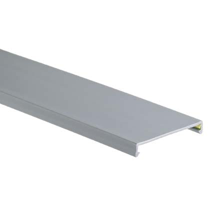 Panduit Corp - Panduit C4LG6 Duct Cover, PVC, 4"W X 6', LGray