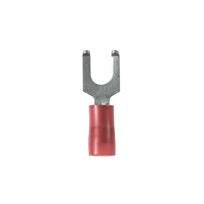 Panduit Corp - Panduit PN18-6FF-C Pan-Term® Nylon-Insulated Flanged Fork Terminal