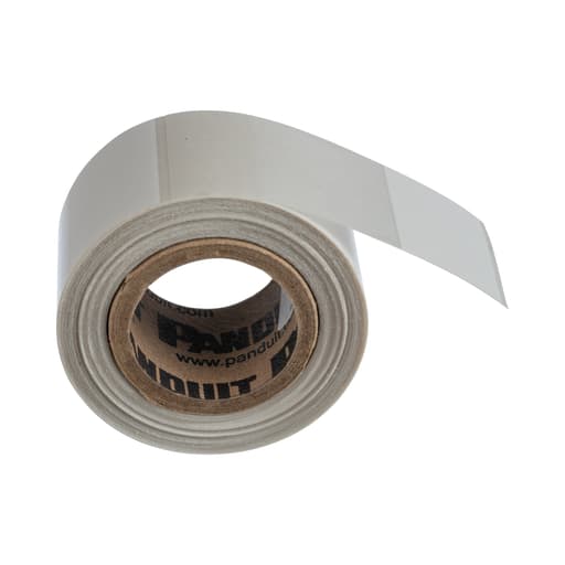 Panduit Corp - Panduit S100X225VAFY Refill Roll, Vinyl, White, 0.75" Label H, PK1