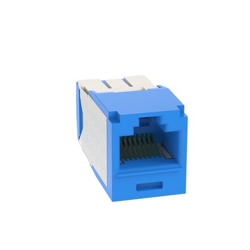 Panduit Corp - PAN CJ6X88TGBU-24 Mini-Com® UTP RJ4