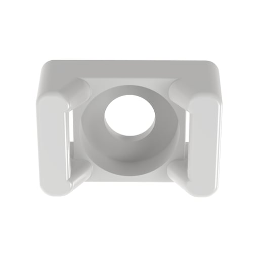 Panduit Corp - Panduit TM1S6-M Cable Tie Mount, .32" (8.1mm)W, #6 Screw (M3), Nylon
